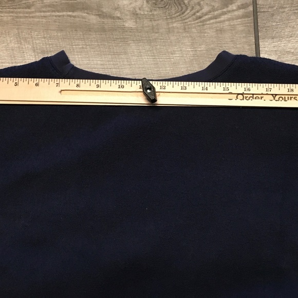 Vintage Pepsi Sweatshirt Blue Men's Pullover Fleece Sweater Spell Out Size Large - Picture 8 of 12